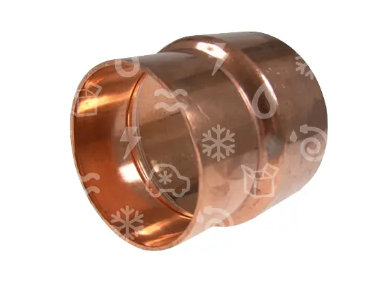 hrdlo měděné redukované  a/i  76 - 42 mm